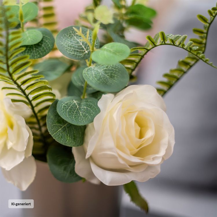 Produktbild: NTK-Collection NTK-Collection Kunstblume wei&szlig;e Jasmin in Vase Leilani