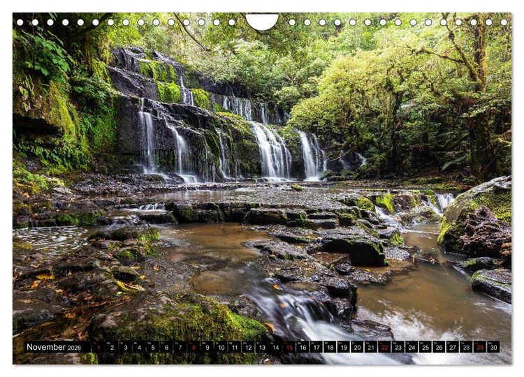Produktbild: Neuseeland - Attraktiver S&uuml;den (Wandkalender 2026 DIN A4 quer), CALVENDO Monatskalender
