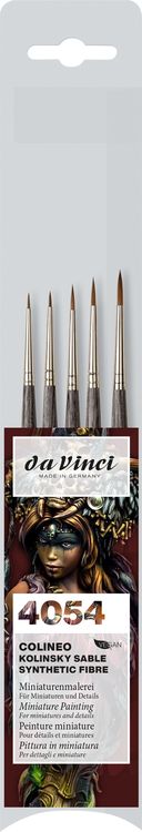 Produktbild: da Vinci Pinselset COLINEO Miniaturen, 5er Set