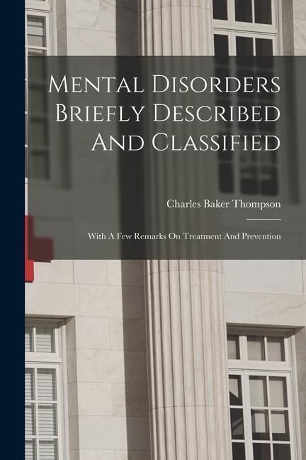 Produktbild: Mental Disorders Briefly Described And Classified