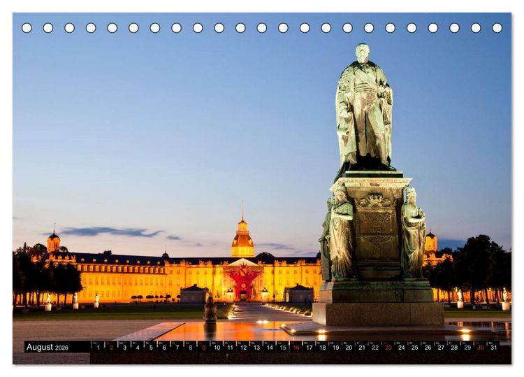 Produktbild: Baden-W&uuml;rttemberg (Tischkalender 2026 DIN A5 quer), CALVENDO Monatskalender