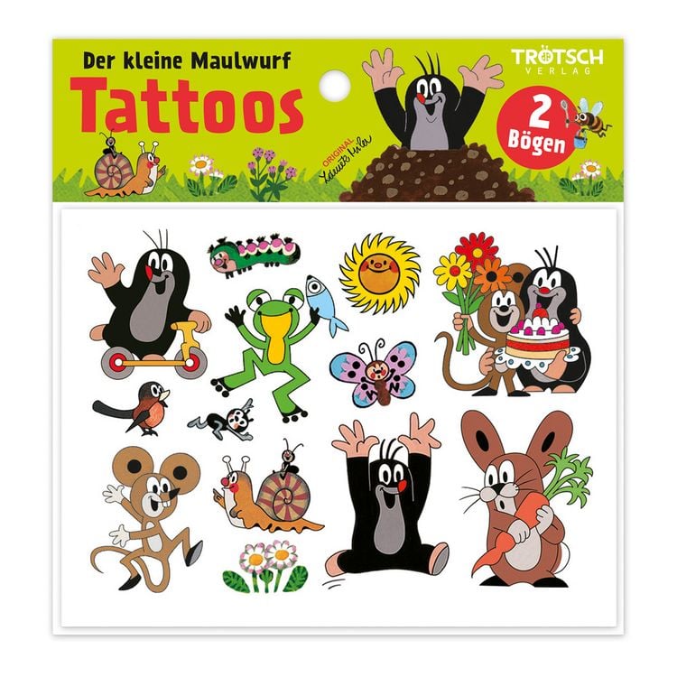 Produktbild: Tr&ouml;tsch Der kleine Maulwurf Tattoos
