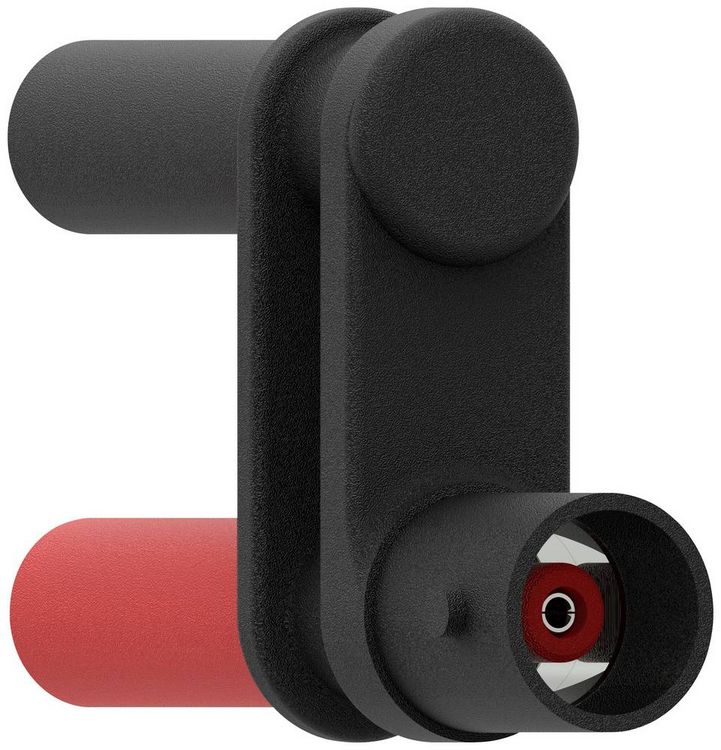 Produktbild: Electro PJP 21130-CD1 Messadapter BNC-Buchse - Bananenkupplung Rot, Schwarz