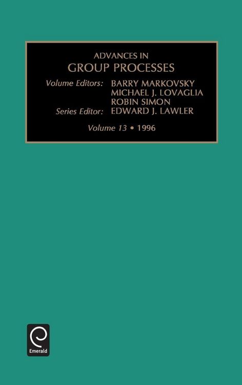 Produktbild: Advances in Group Processes