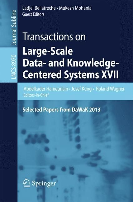 Produktbild: Transactions on Large-Scale Data- and Knowledge-Centered Systems XVII