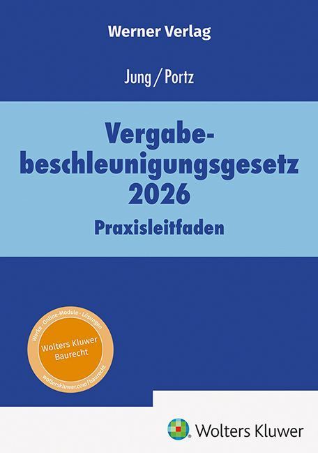 Produktbild: Vergabebeschleunigungsgesetz 2026