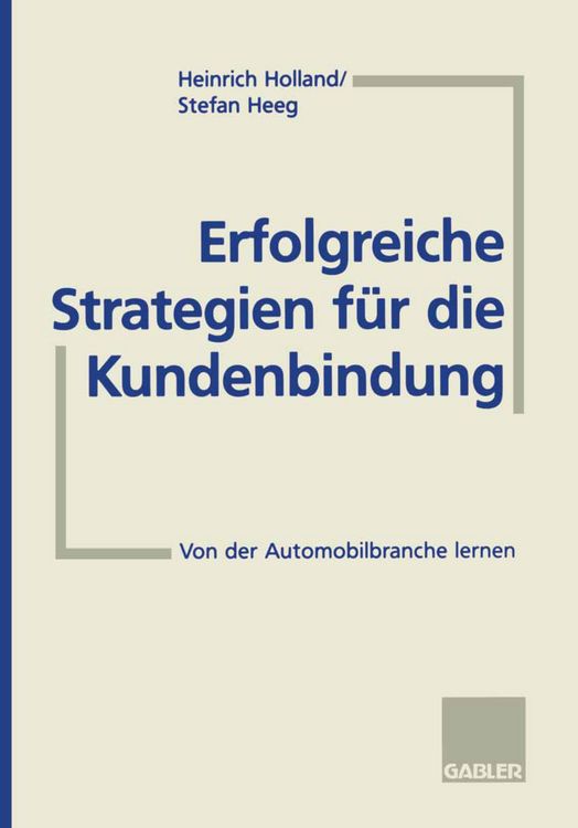 Produktbild: Erfolgreiche Strategien f&uuml;r die Kundenbindung