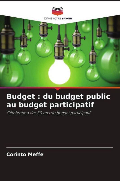 Produktbild: Budget : du budget public au budget participatif
