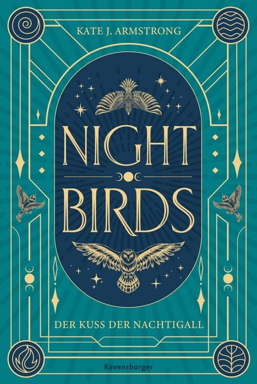 Produktbild: Nightbirds, Band 1: Der Kuss der Nachtigall (Epische Romantasy)