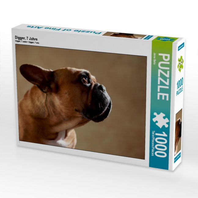 Produktbild: CALVENDO Puzzle Digger, 7 Jahre 1000 Teile Puzzle quer | 1000 Teile Lege-Gr&ouml;&szlig;e 64 &times; 48 cm Foto-Puzzle f&uuml;r gl&uuml;ckliche Stunden