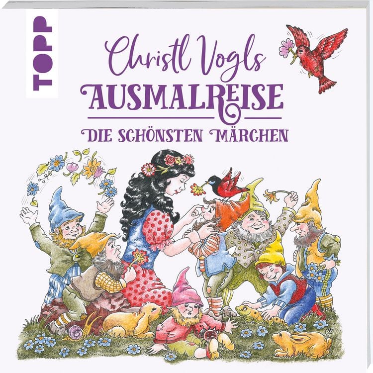 Produktbild: Christl Vogls Ausmalreise - Die sch&ouml;nsten M&auml;rchen