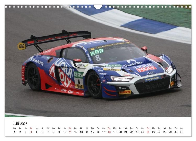 Produktbild: Die Vier Ringe im Motorsport (Wandkalender 2027 DIN A3 quer), CALVENDO Monatskalender