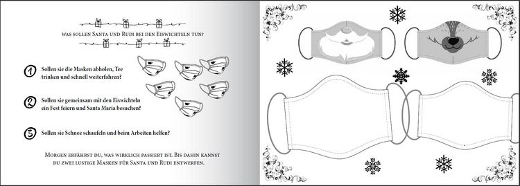 Produktbild: Santa kommt sicher! Der Coronaschutz Adventskalender zum Mitmachen f&uuml;r die ganze Familie - Hilf Santa bei seiner Reise um die Welt!