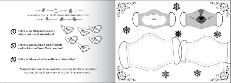 Produktbild: Santa kommt sicher! Der Coronaschutz Adventskalender zum Mitmachen f&uuml;r die ganze