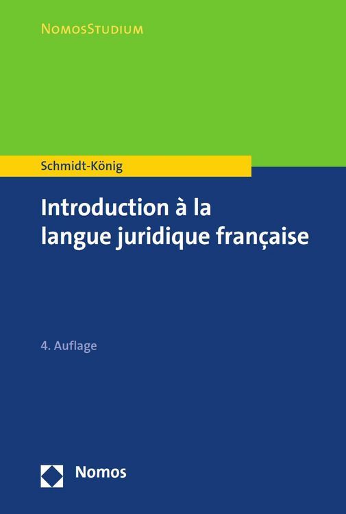 Produktbild: Introduction &agrave; la langue juridique fran&ccedil;aise