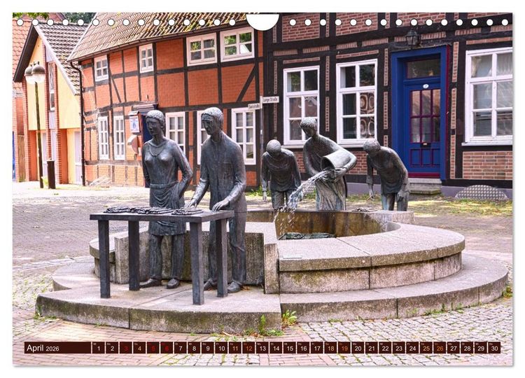 Produktbild: Nienburg - Weser (Wandkalender 2026 DIN A4 quer), CALVENDO Monatskalender
