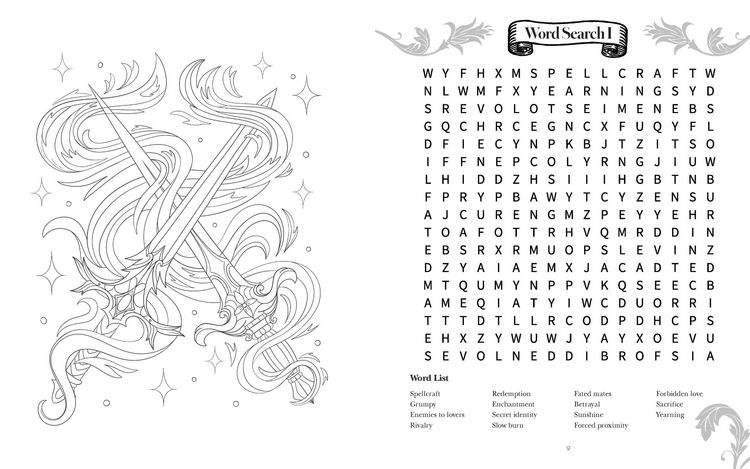 Produktbild: The Romantasy Activity Book
