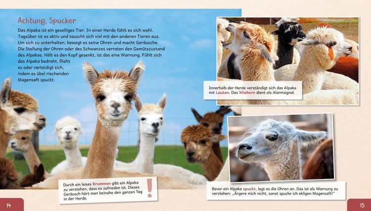 Produktbild: Meine gro&szlig;e Tierbibliothek: Das Alpaka