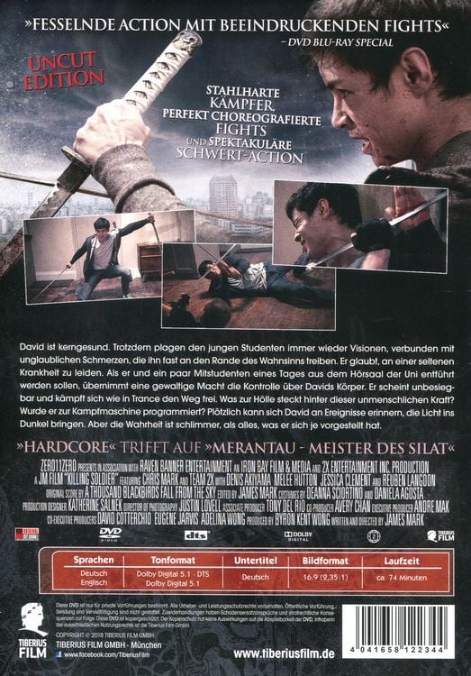 Produktbild: Killing Soldier - Der Krieger - Uncut