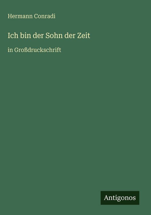 Produktbild: Ich bin der Sohn der Zeit