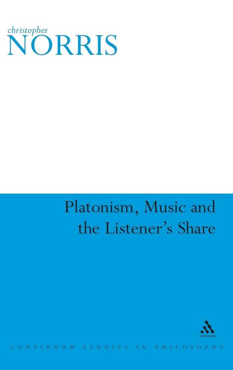 Produktbild: Platonism, Music and the Listener's Share