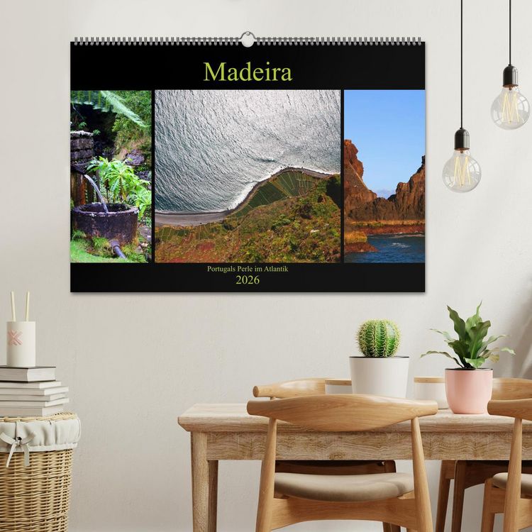 Produktbild: Madeira - Portugals Perle im Atlantik (Wandkalender 2026 DIN A2 quer), CALVENDO Monatskalender