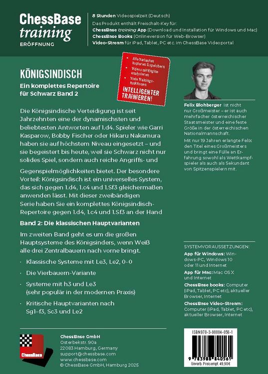 Produktbild: K&ouml;nigsindisch - Ein komplettes Repertoire f&uuml;r Schwarz Teil 2