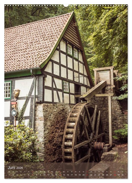 Produktbild: Historisches Bad Essen (Wandkalender 2026 DIN A2 hoch), CALVENDO Monatskalender