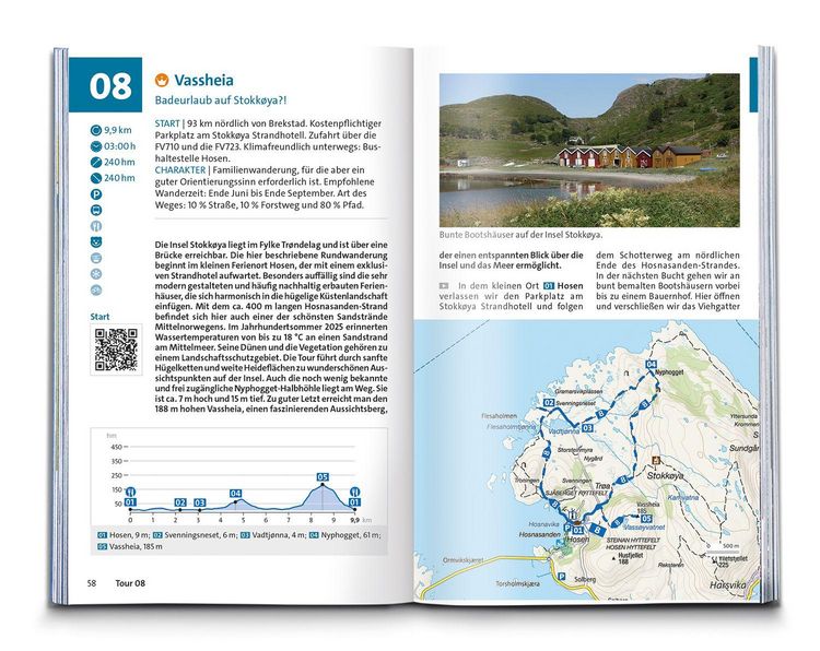Produktbild: KOMPASS Wanderf&uuml;hrer Norwegen Mitte, von Fylke Tr&oslash;ndelag bis zum Nationalpark Jodalsbreen, 55 Touren mit Extra-Tourenkarte