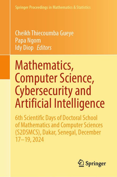 Produktbild: Mathematics, Computer Science, Cybersecurity and Artificial Intelligence