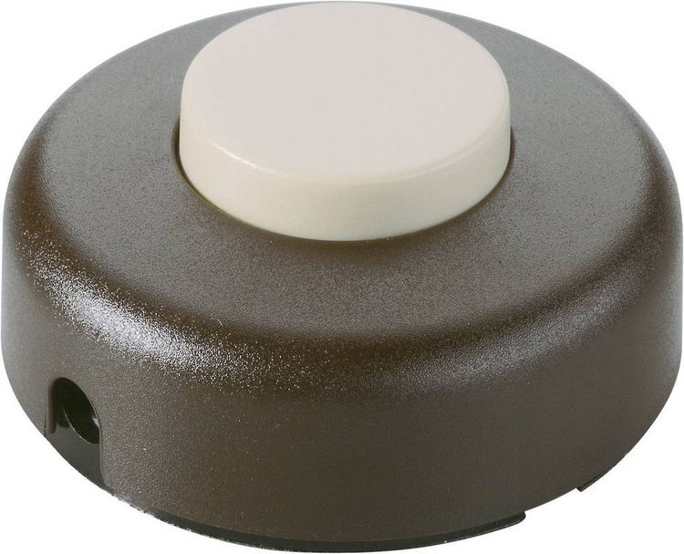 Produktbild: InterB&auml;r 5062-509.01 Tretschalter Braun, Beige 1 x Aus/Ein 2A 1St.