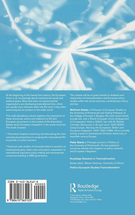 Produktbild: Transnational European Union