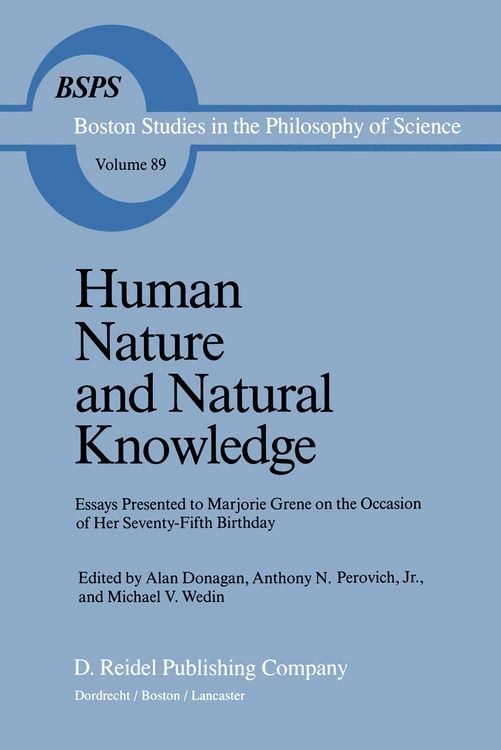 Produktbild: Human Nature and Natural Knowledge