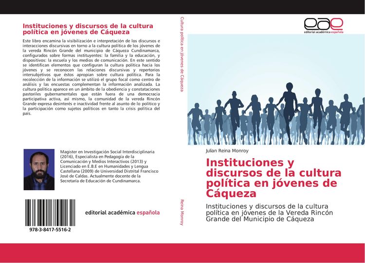 Produktbild: Instituciones y discursos de la cultura pol&iacute;tica en j&oacute;venes de C&aacute;queza