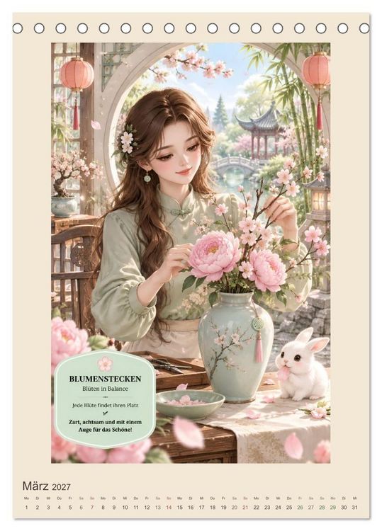 Produktbild: Beliebte Hobbys in China (Tischkalender 2027 DIN A5 hoch), CALVENDO Monatskalender