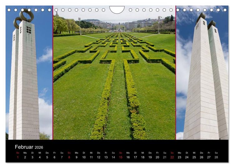 Produktbild: Glanzlichter Portugals (Wandkalender 2026 DIN A4 quer), CALVENDO Monatskalender