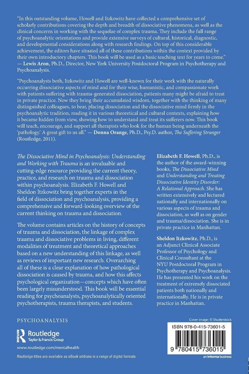 Produktbild: The Dissociative Mind in Psychoanalysis