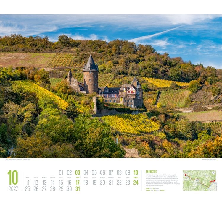 Produktbild: Deutschland Wanderland Kalender 2027 | Die sch&ouml;nsten Wanderwege