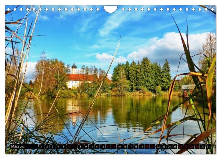 Produktbild: Die Stauden - Heimat in den westlichen W&auml;lder Augsburg (Wandkalender 2027 DIN A4 quer), CALVENDO Monatskalender