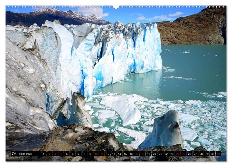 Produktbild: Argentinien - Von Iguazu bis Feuerland (hochwertiger Premium Wandkalender 2026 DIN A2 quer), Kunstdruck in Hochglanz