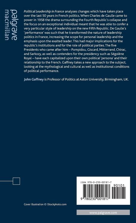 Produktbild: Political Leadership in France