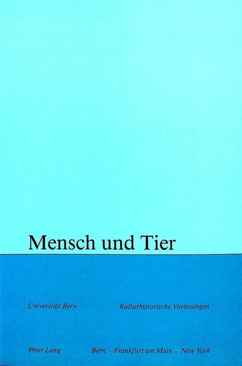 Produktbild: Mensch und Tier