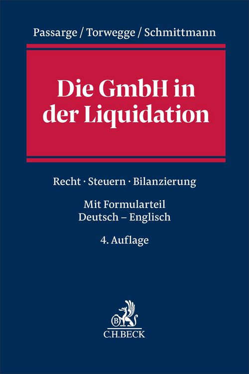 Produktbild: Die GmbH in der Liquidation