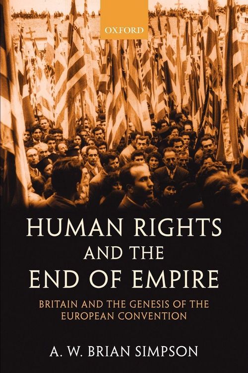 Produktbild: Human Rights and the End of Empire