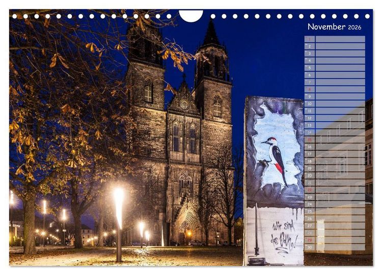 Produktbild: Der Magdeburger Dom 2026 (Wandkalender 2026 DIN A4 quer), CALVENDO Monatskalender