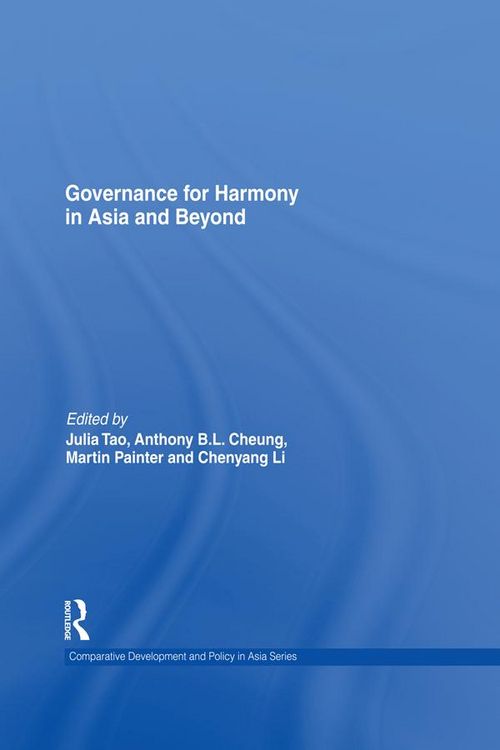 Produktbild: Governance for Harmony in Asia and Beyond