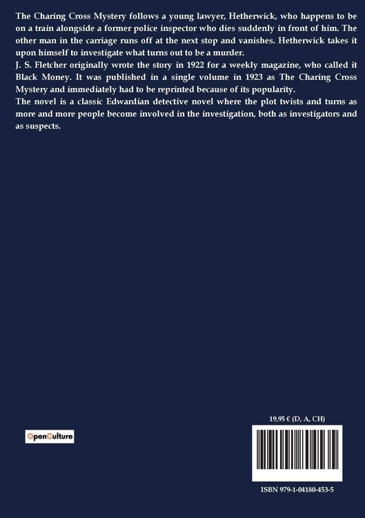 Produktbild: The Charing Cross Mystery