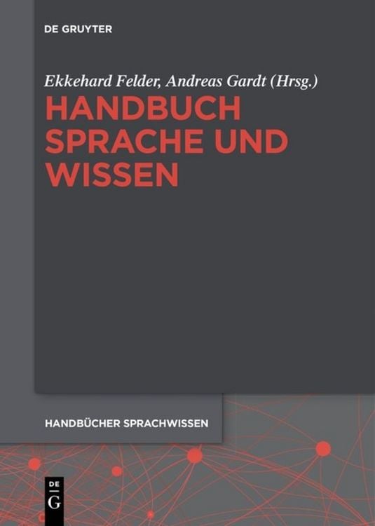 Produktbild: Handbuch Sprache und Wissen