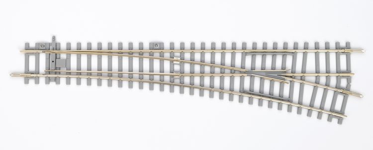 Produktbild: H0 Piko A-Gleis 55171 Weiche, rechts 239mm 1St.