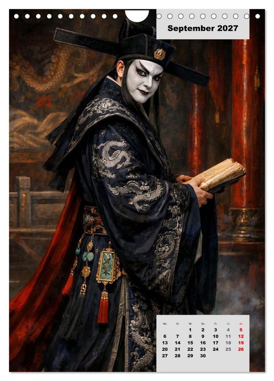 Produktbild: Masken und Magie &ndash; Die Gesichter der Peking-Oper (Wandkalender 2027 DIN A4 hoch), CALVENDO Monatskalender